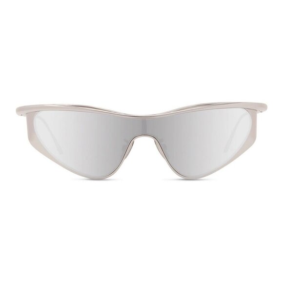 New LOEWE Signature Silver Shield LW40165U 16C Sunglasses Women - Picture 2 of 4